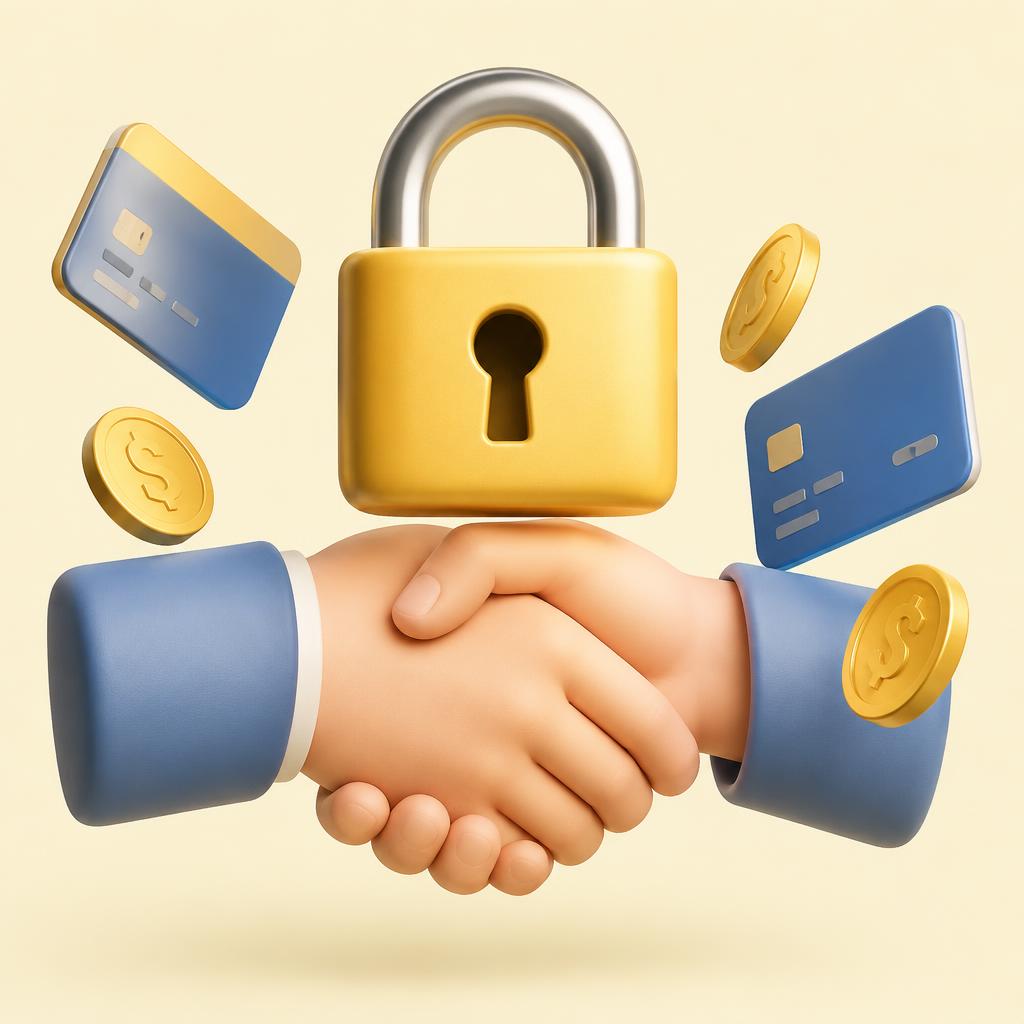 Escrow-protected delivery